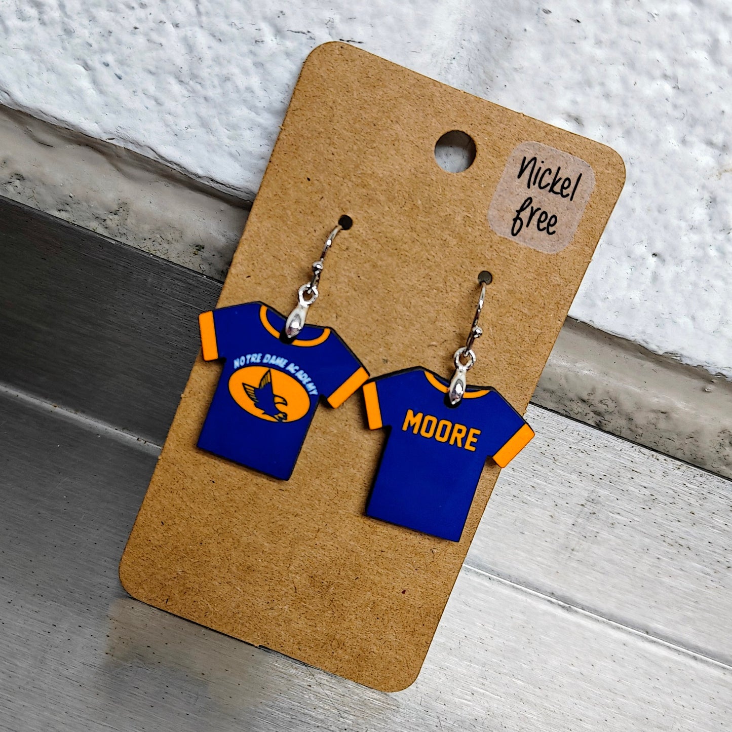 Jersey Earrings - Custom Order