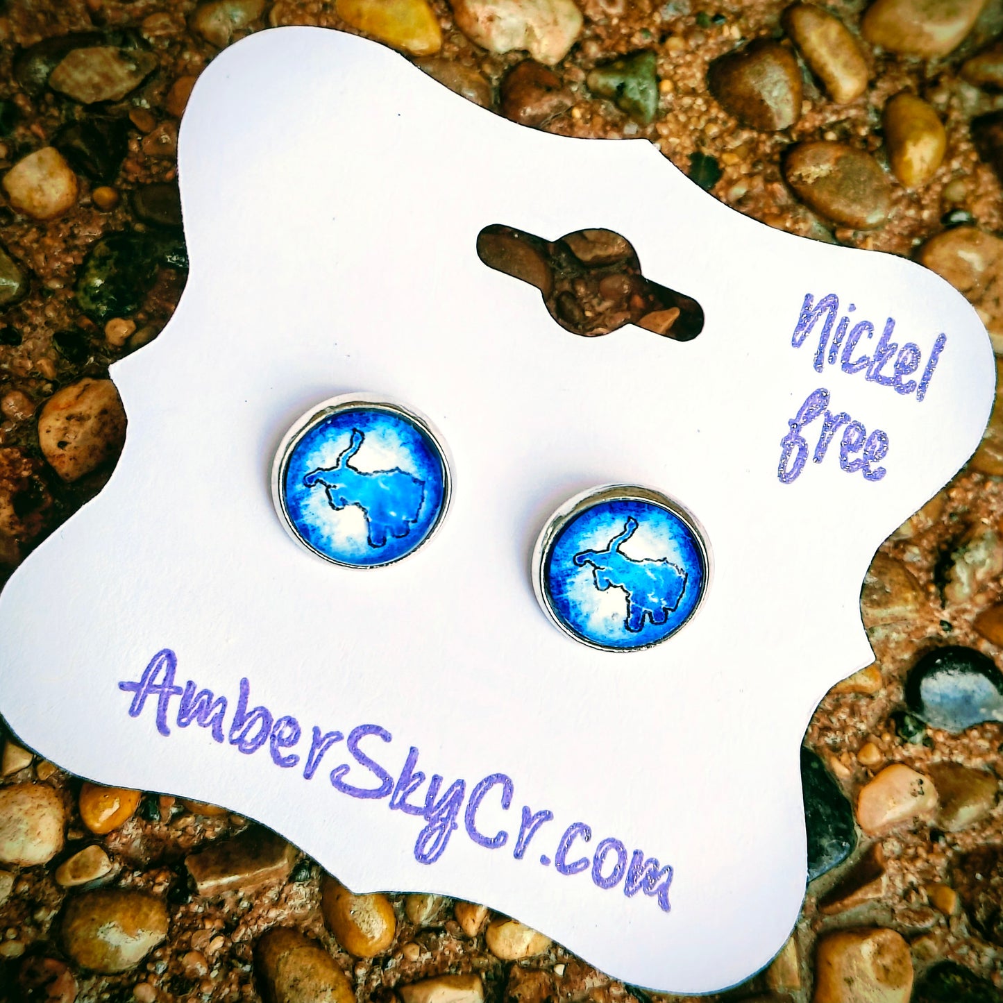 Lions- 10mm Stud Earrings