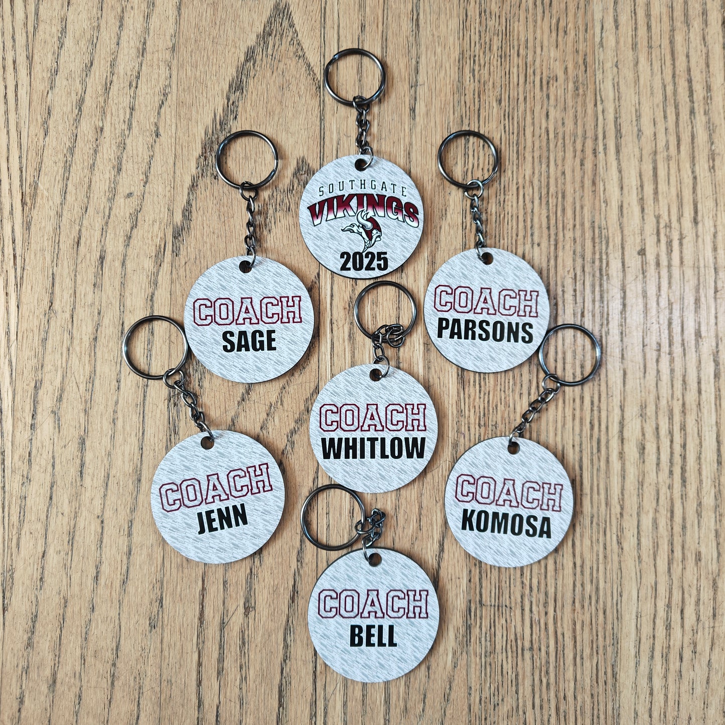 Keychain - 2" Circle
