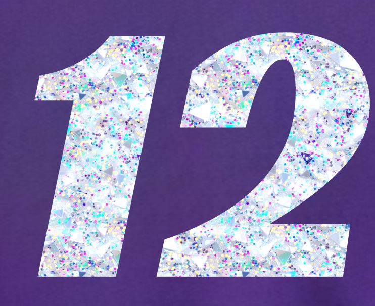 Warriors - Sparkle Logo - Purple