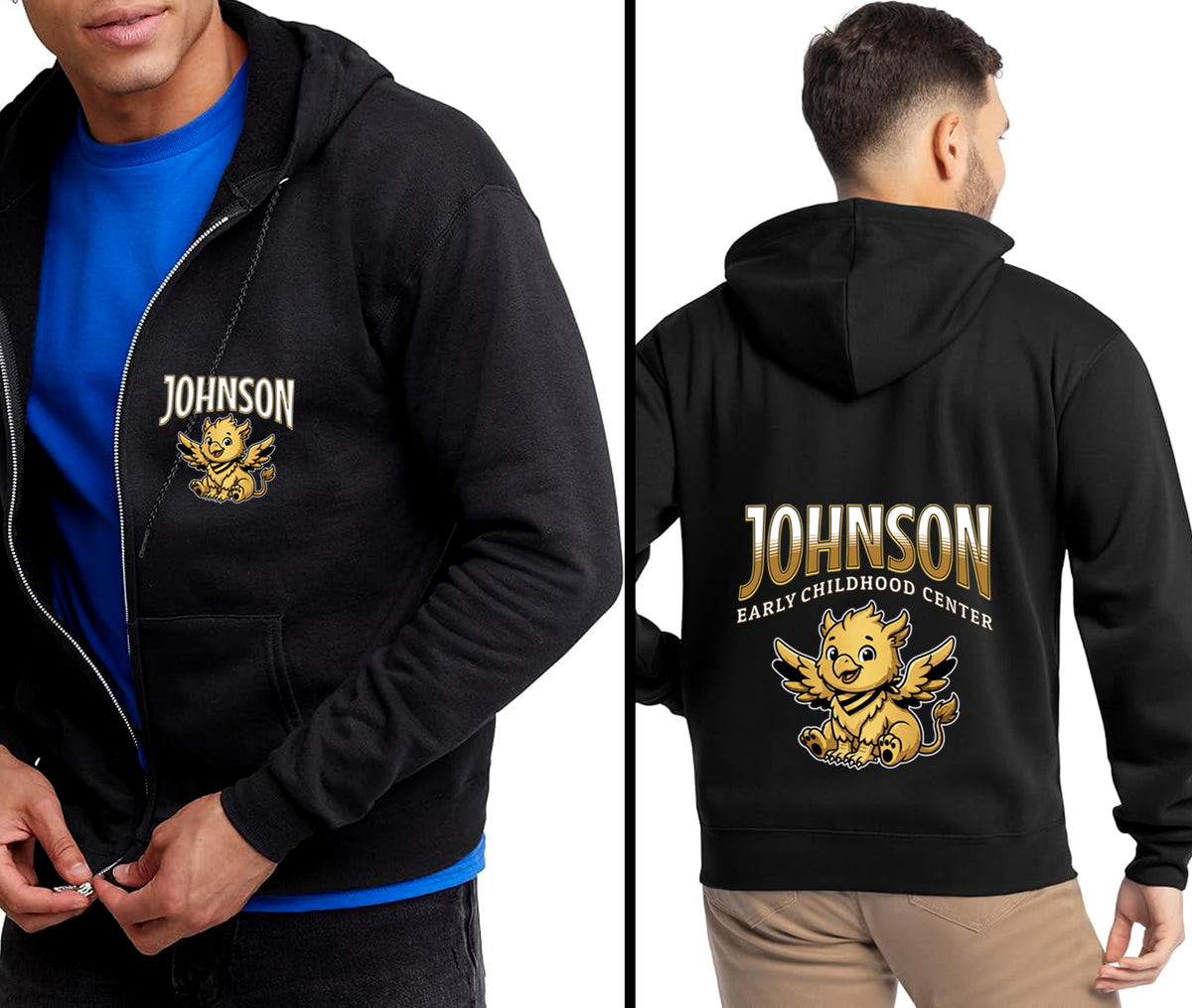 Johnson - Unisex Zip Up