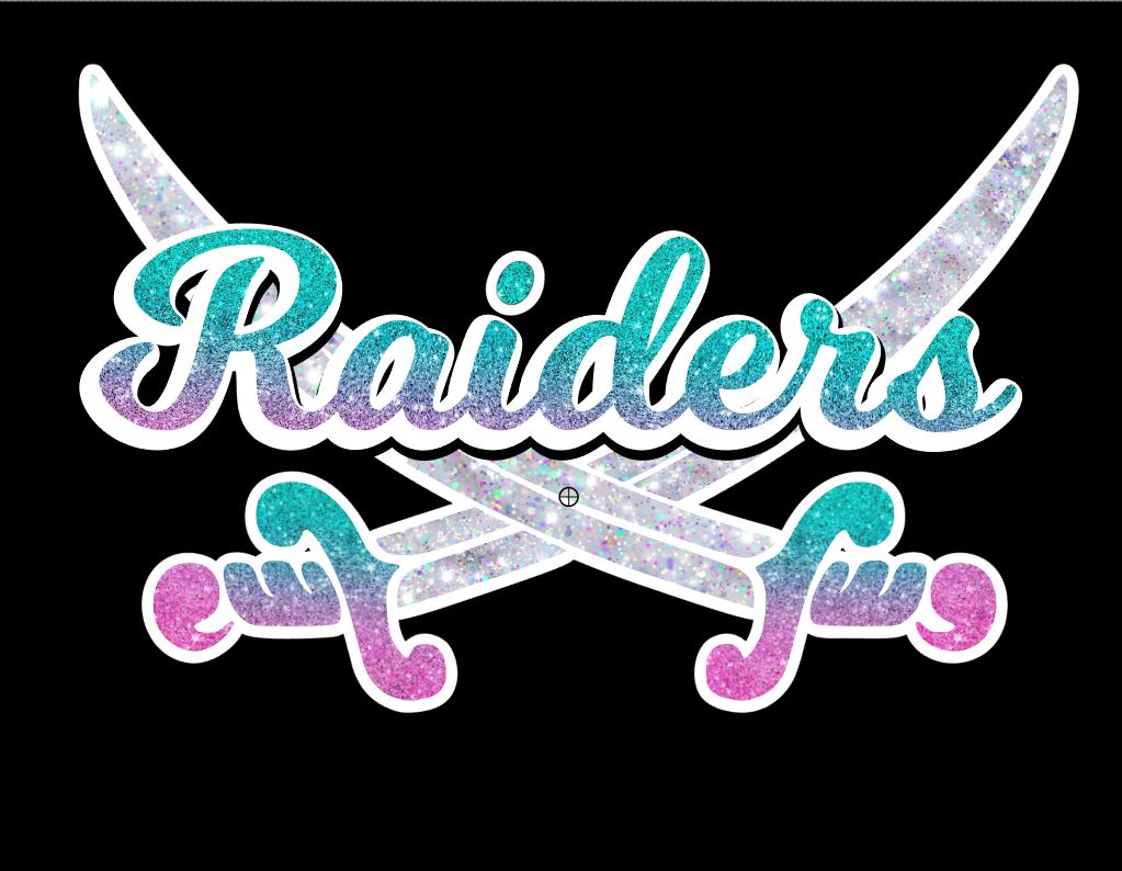 T-Shirt - Sparkle - Riverview Raiders 8U