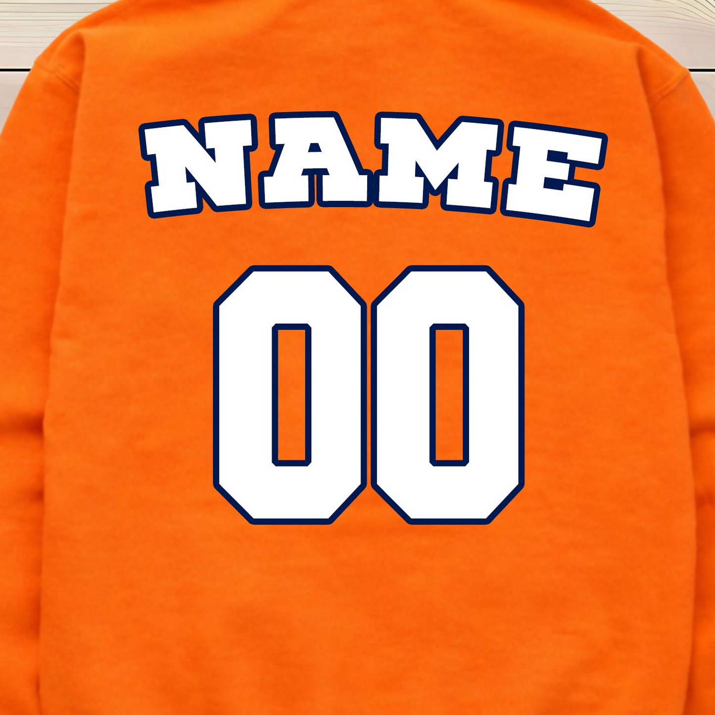 Crewneck - Orange - Rage Design 2