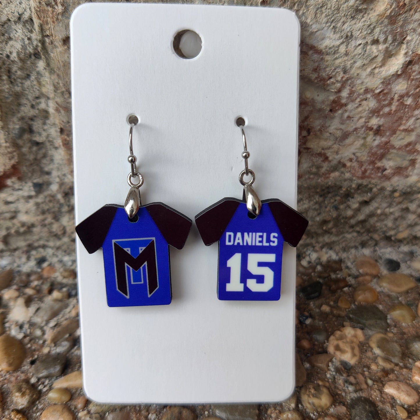 Jersey Earrings - Custom Order