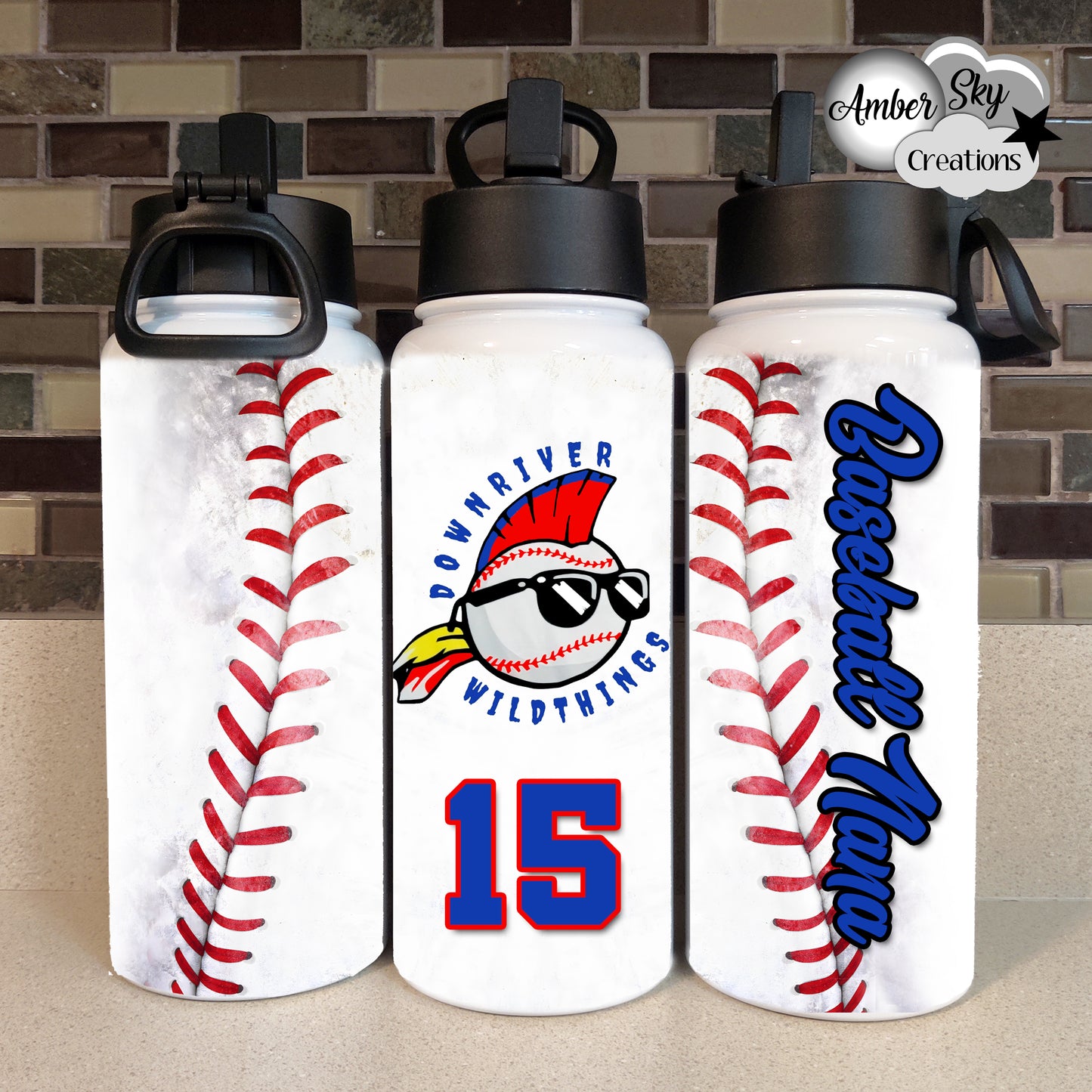 SS 30oz. water bottle - CUSTOM DESIGN