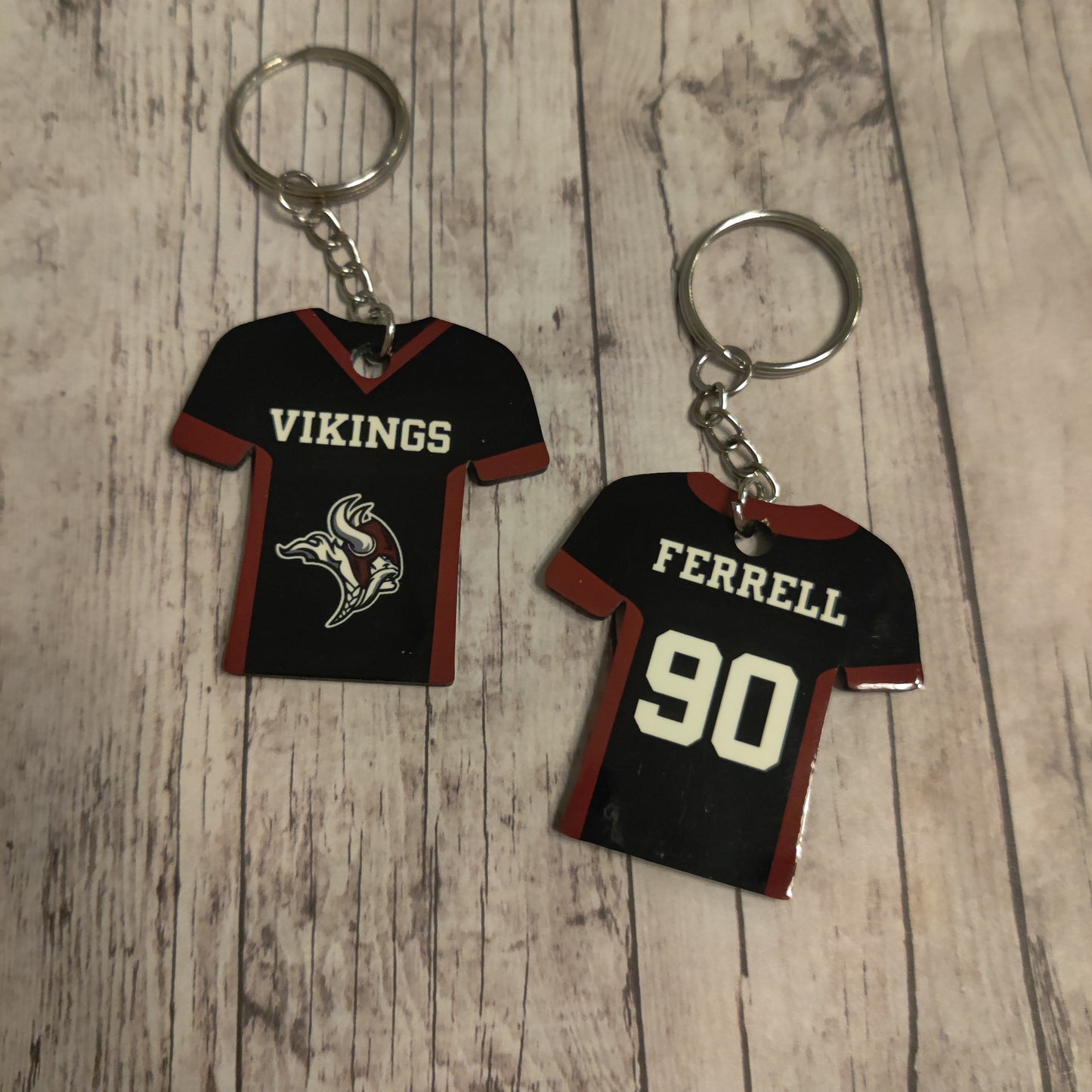 Keychain - 2" Custom Shape