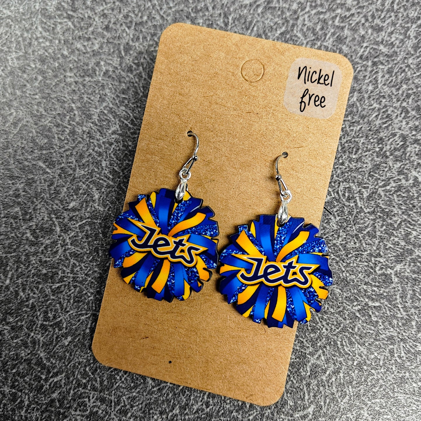 Cheer Pom Pom Earrings