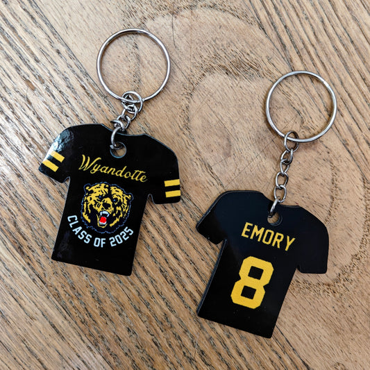 Keychain - 2" Custom Shape