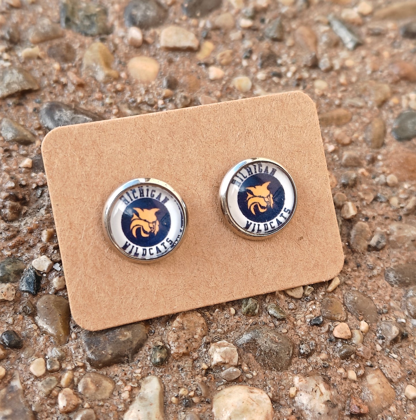 Stud Earrings 10mm - Custom Order
