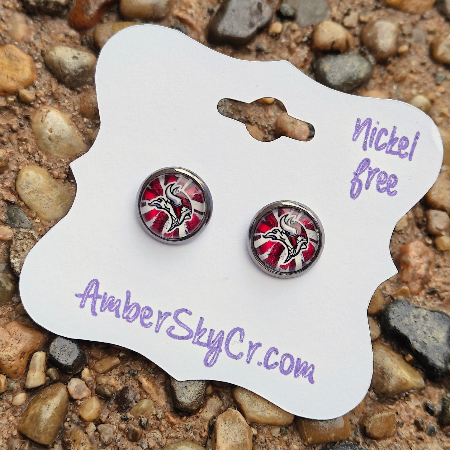 Vikings - 10mm Stud Earrings