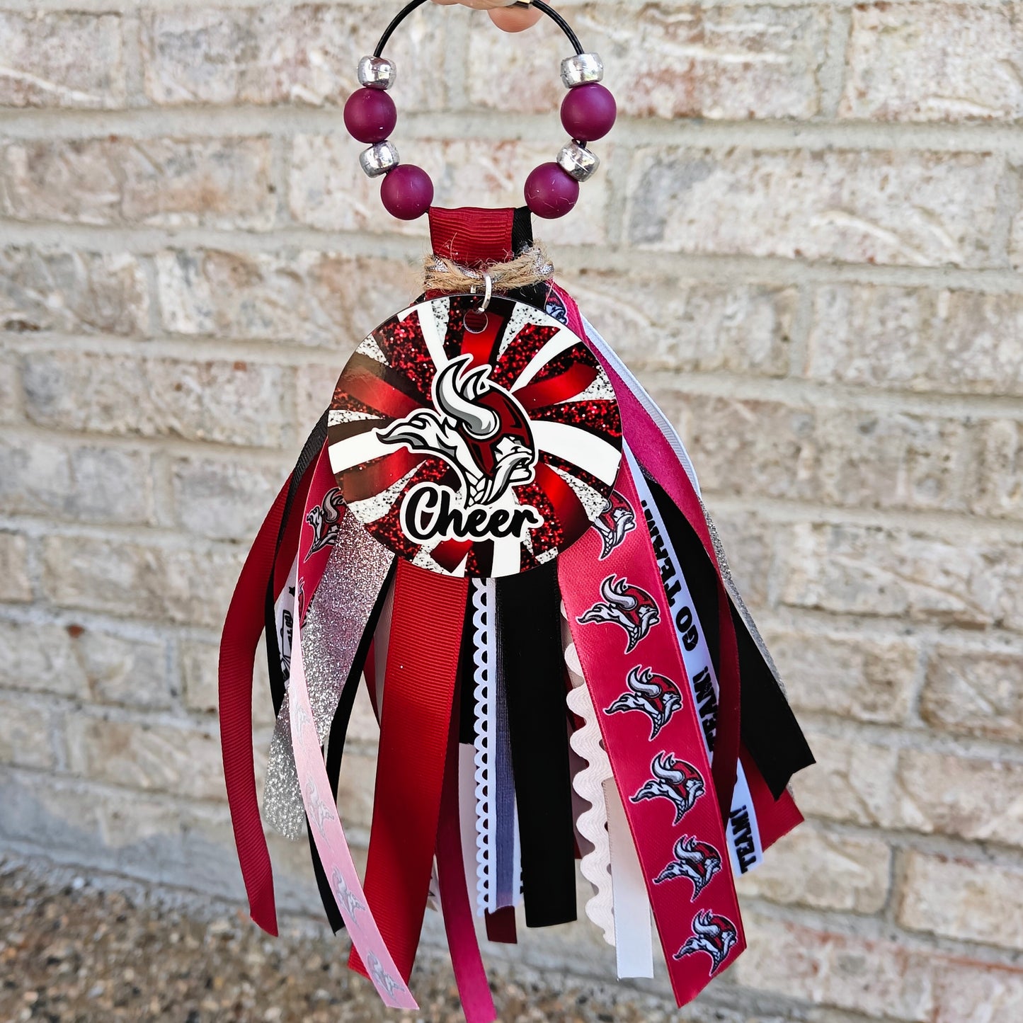 Vikings  - Bag Tassel with Ribbons