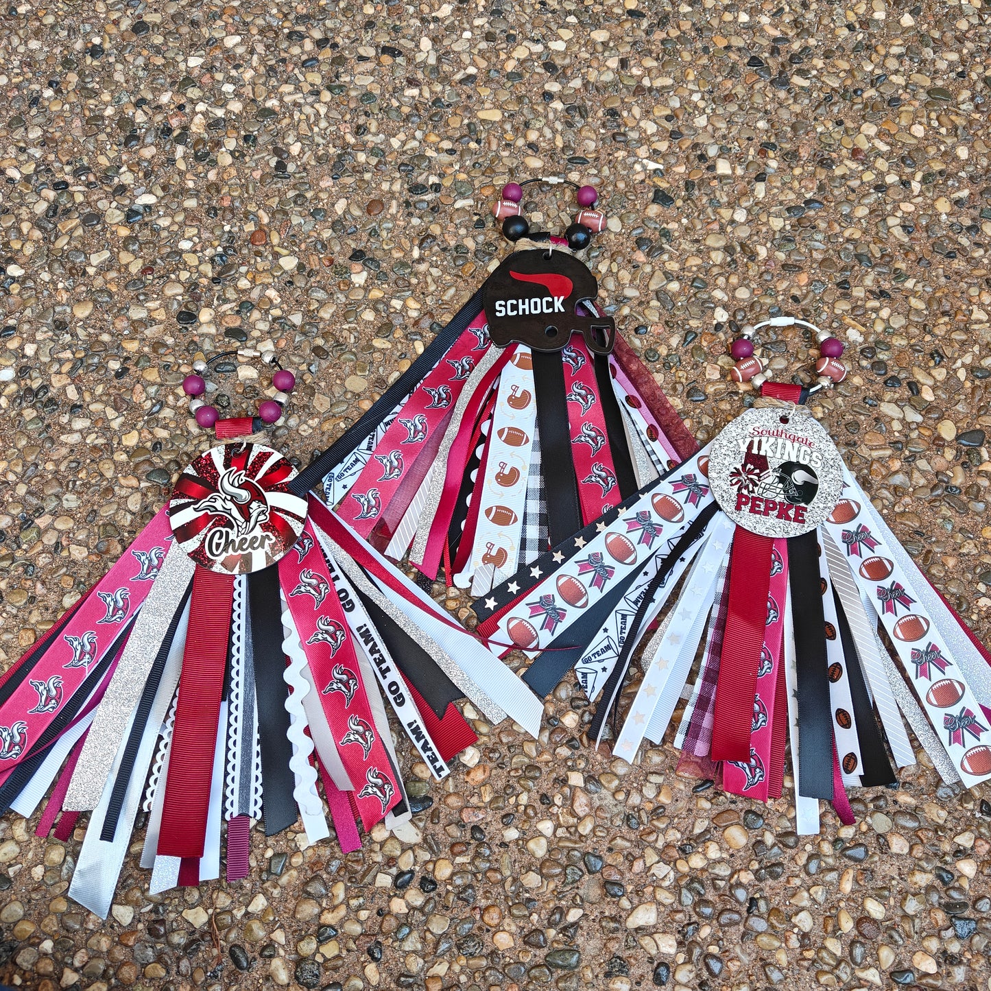 Vikings  - Bag Tassel with Ribbons