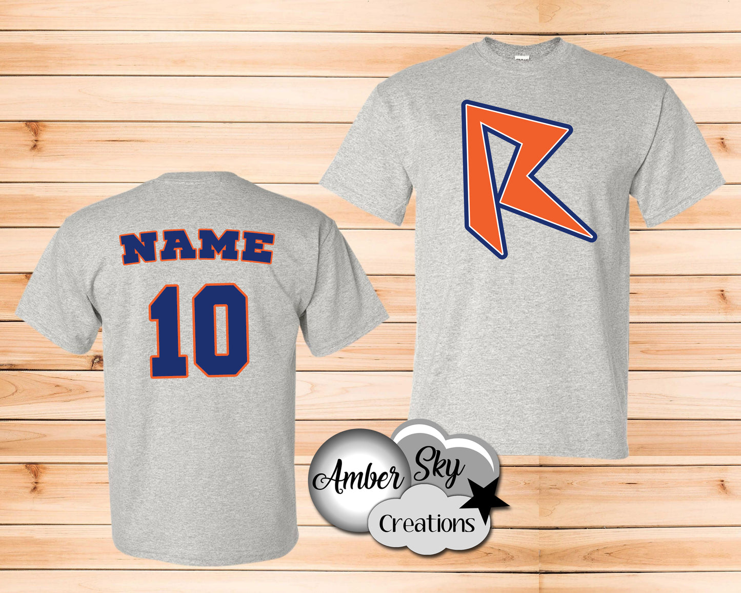 T-Shirt - Grey - Rage Design 3