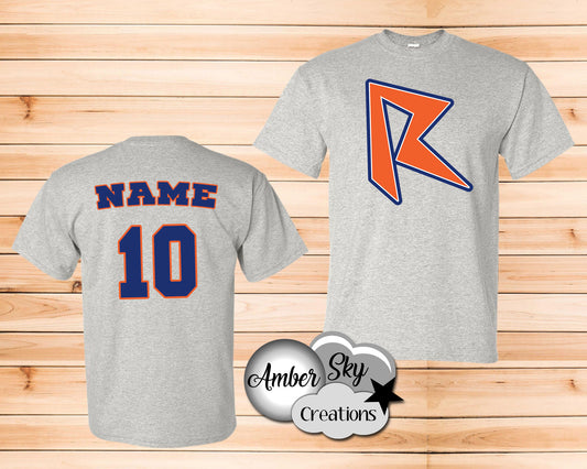 T-Shirt - Grey - Rage Design 3