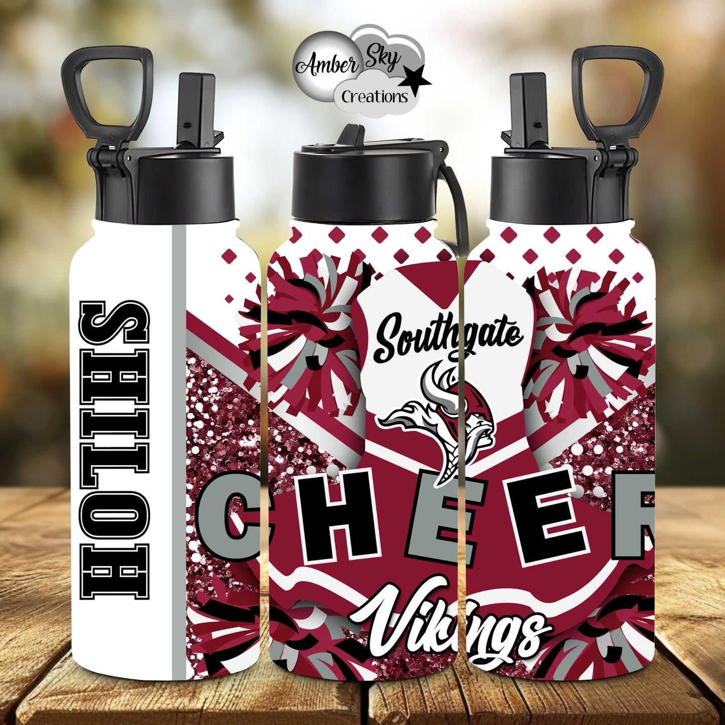SS 30oz. water bottle - CUSTOM DESIGN
