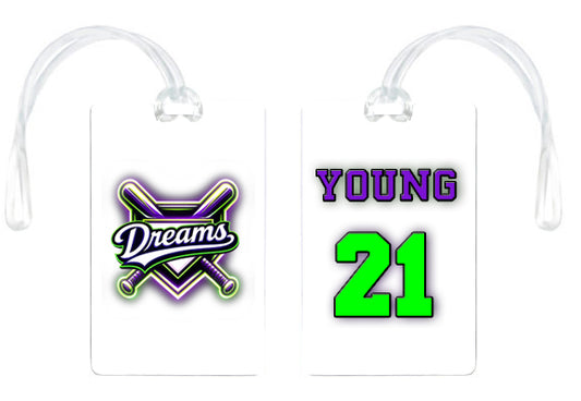 Dreams - Bag Tag - 4 inch