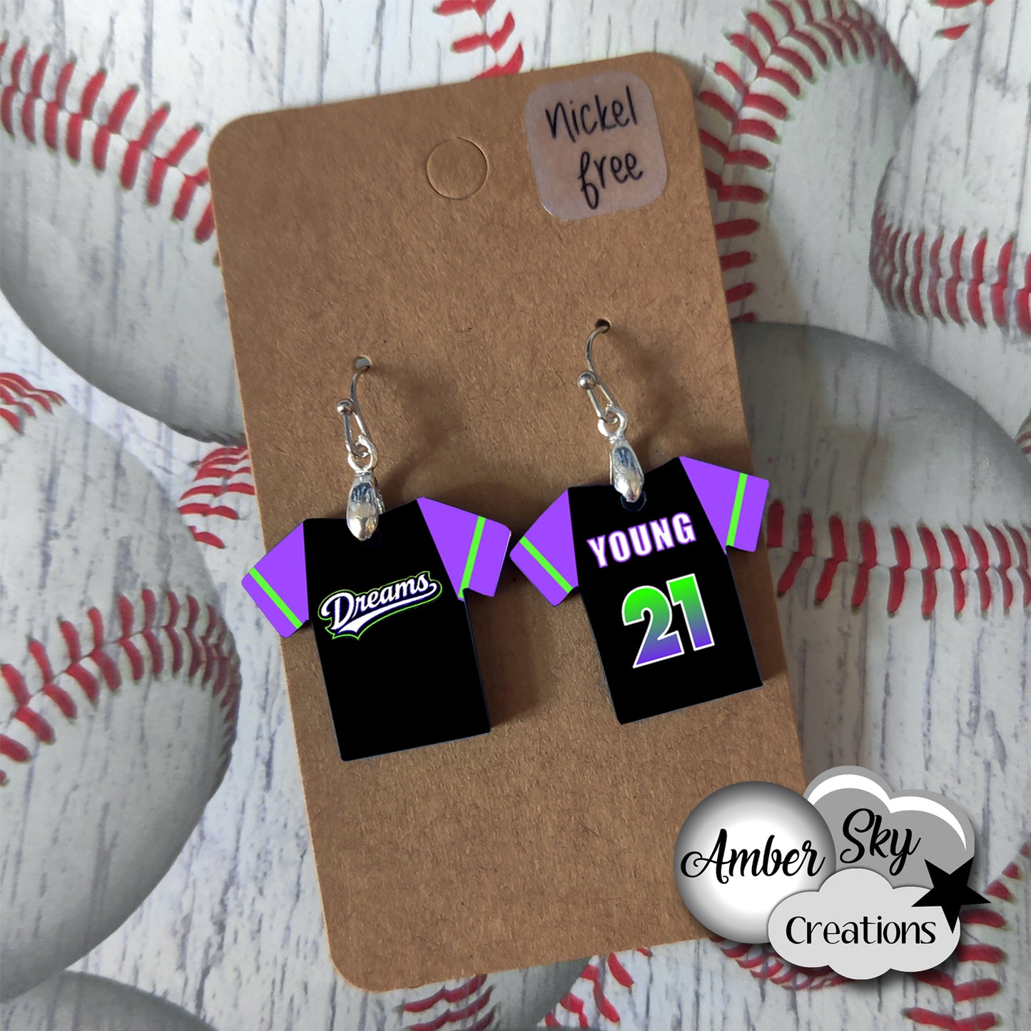 Dreams - Jersey Earrings