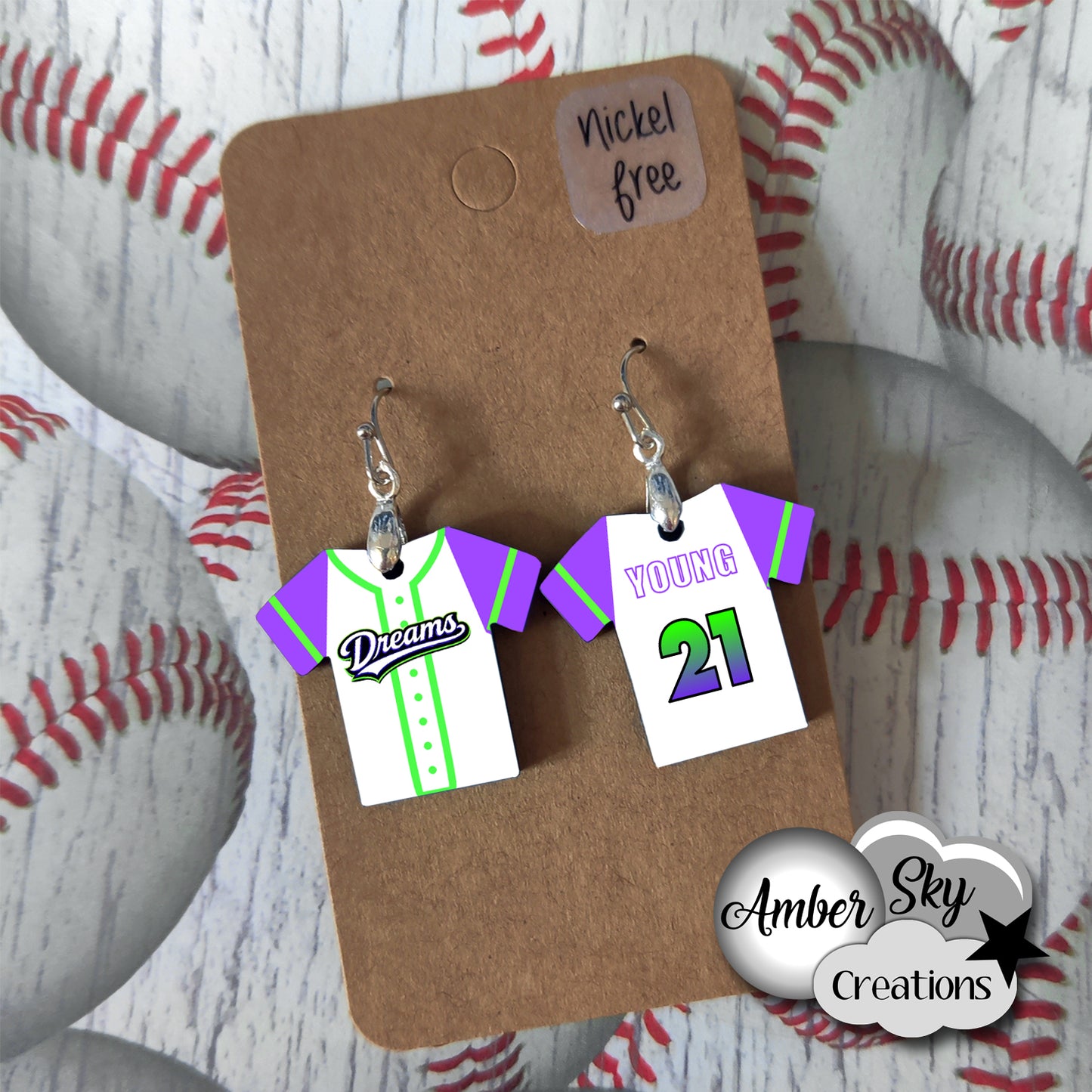 Dreams - Jersey Earrings