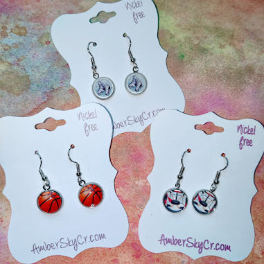 Dangle Earrings  - Pick Your Sport