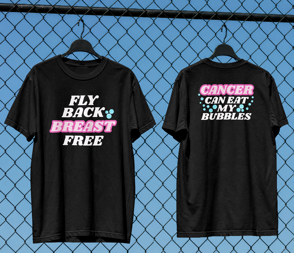 T-Shirt: Cancer Can Eat My Bubbles
