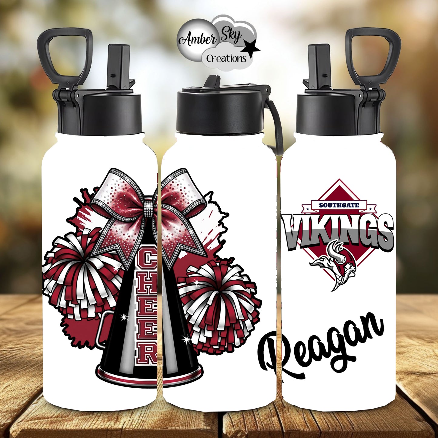 SS 30oz. water bottle - VIKINGS 2026 design