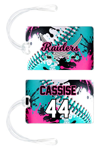 Raiders - Bag Tag - 4 inch