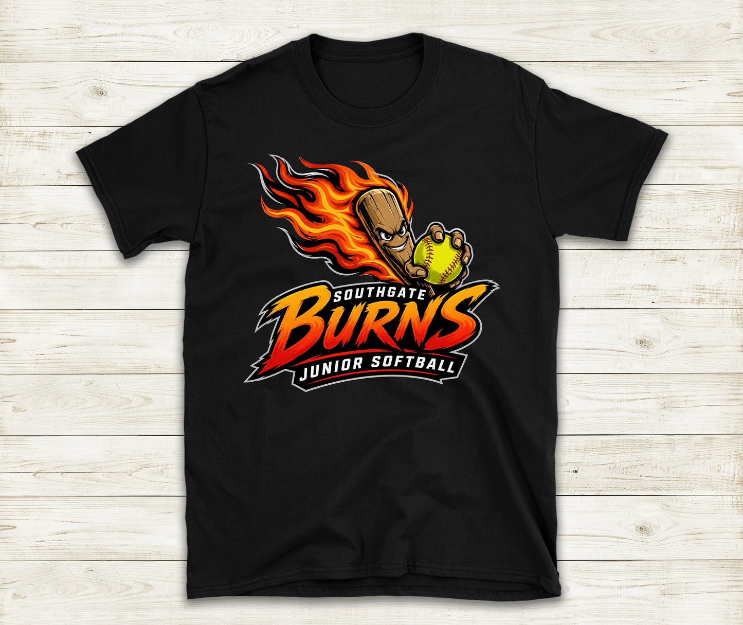 T-Shirt - Burns Junior Softball