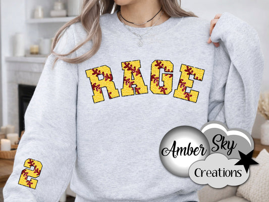 Rage Faux Chenille Design