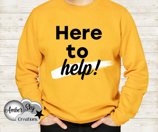 Hope City  Church - Impressions Team Crew Neck Sweatshirt