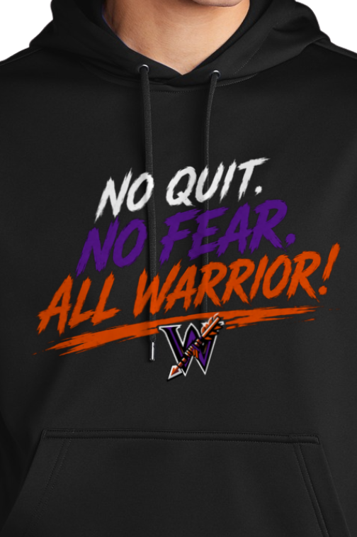 Warriors - No Quit Design  - Black