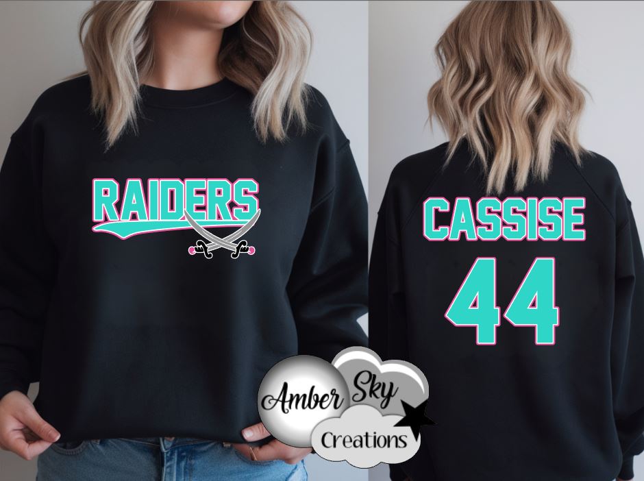 Crewneck Sweatshirt - Riverview Raiders 8U