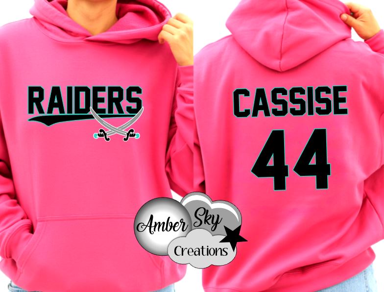 Hoodie - Riverview Raiders 8U