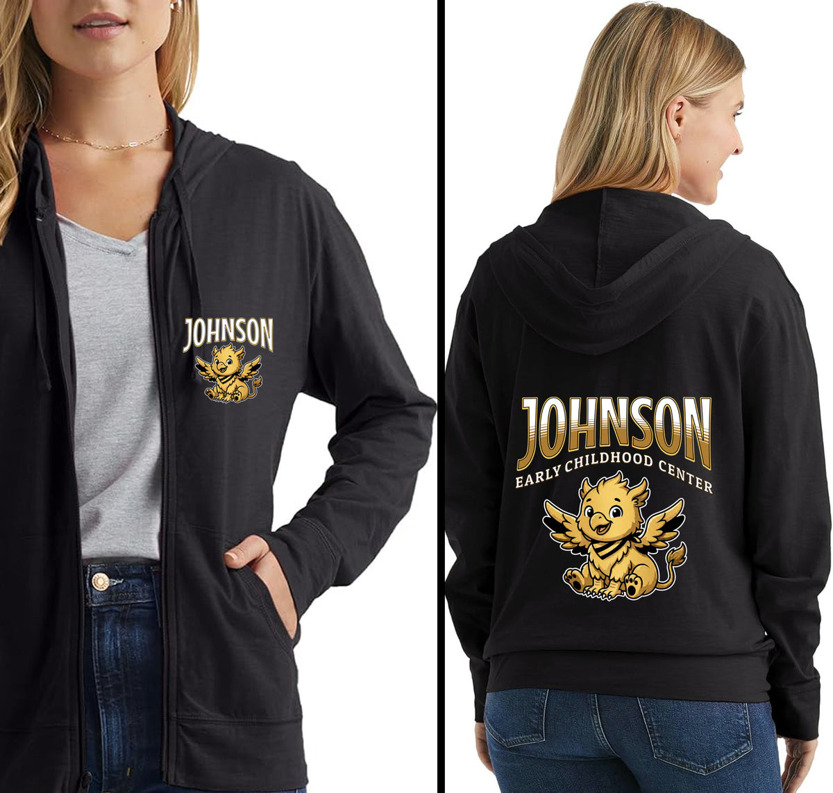 Johnson - Women's LIGHTWEIGHT Zip Up