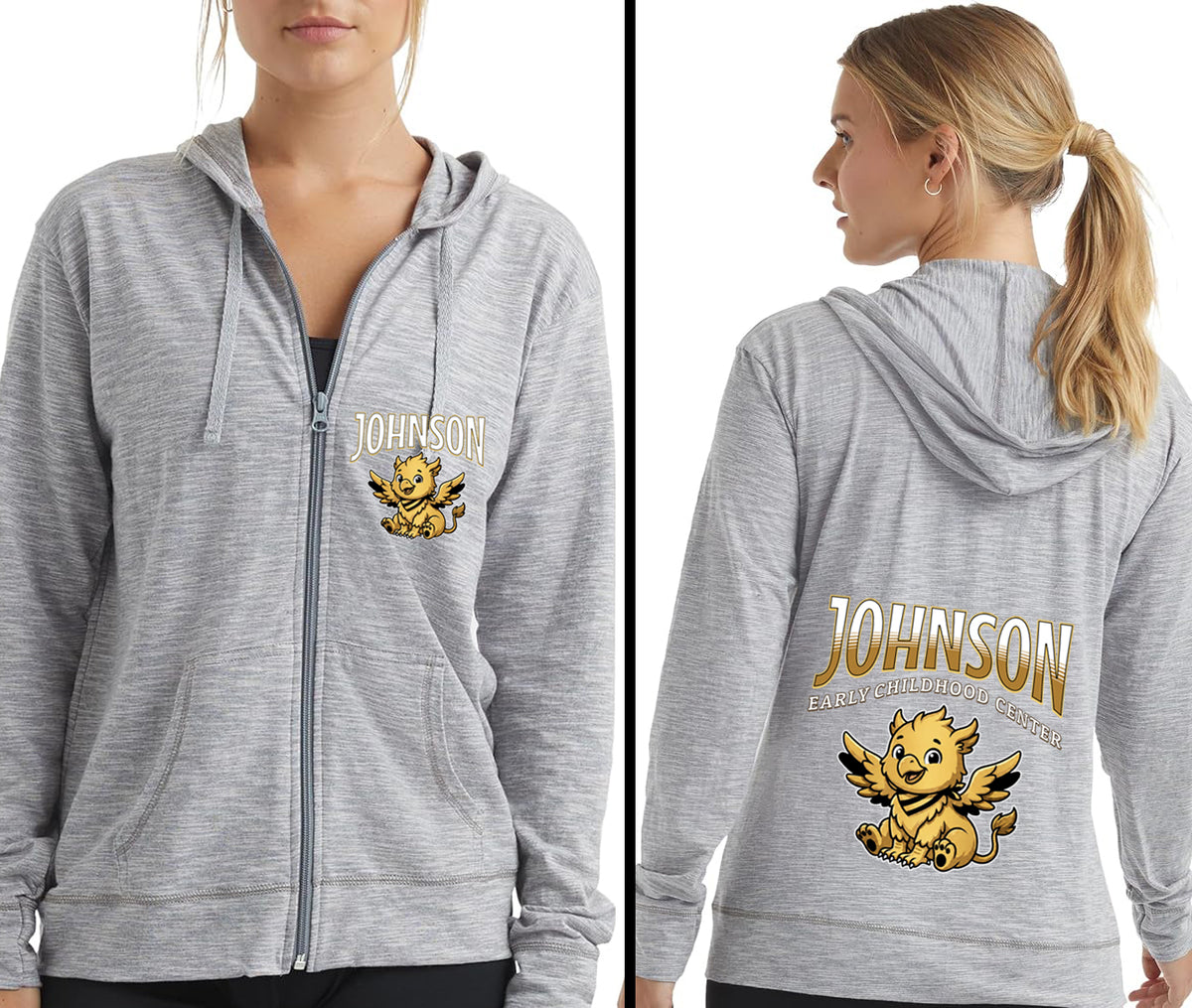 Johnson - Women's LIGHTWEIGHT Zip Up