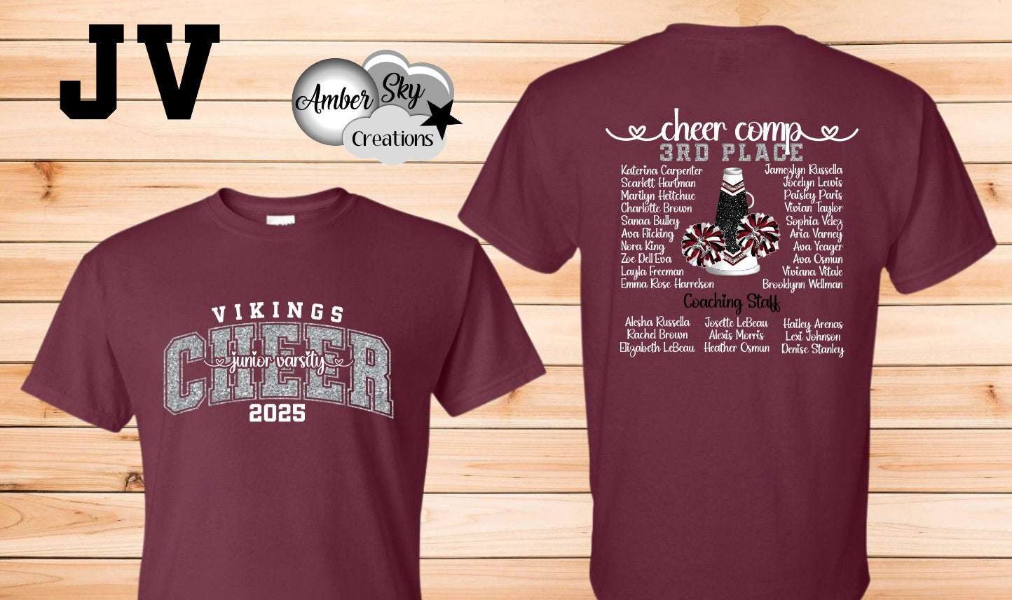 Vikings Apparel - JV Cheer Comp 2025