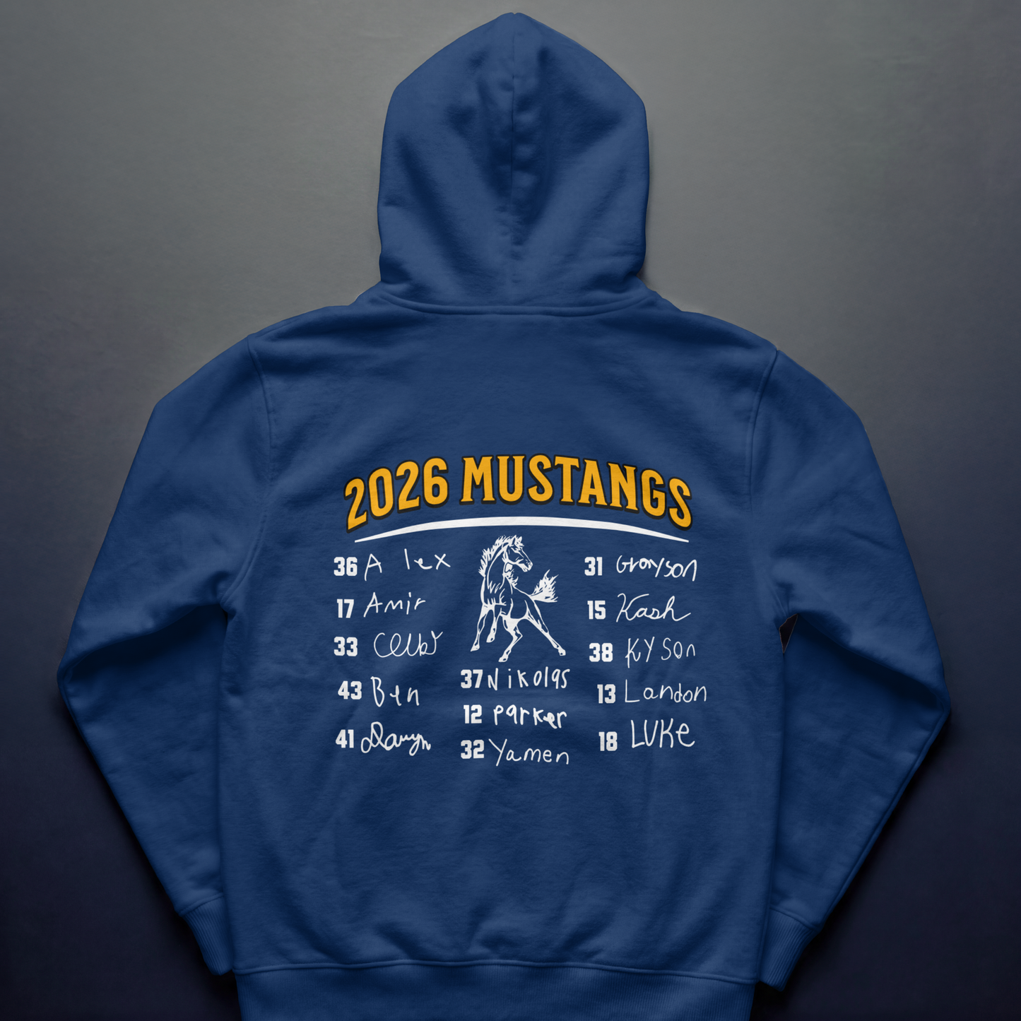 Randall Mustang Basketball Apparel