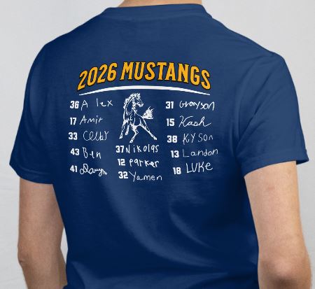 Randall Mustang Basketball Apparel