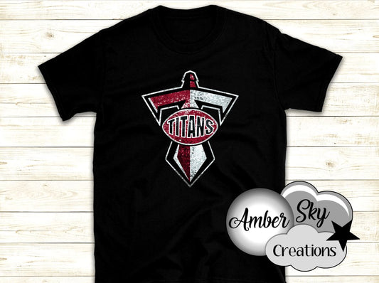 T-Shirt - Titans Sparkle Logo